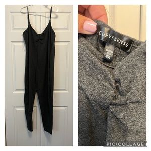 4x Curvysense grey jumpsuit